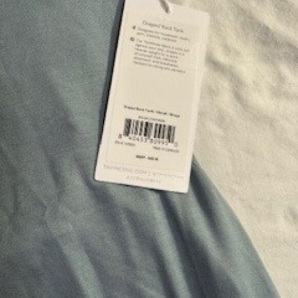 TAVI - Versatile Draped Back Tank - Mirage Blue - NWT - Picture 4 of 5